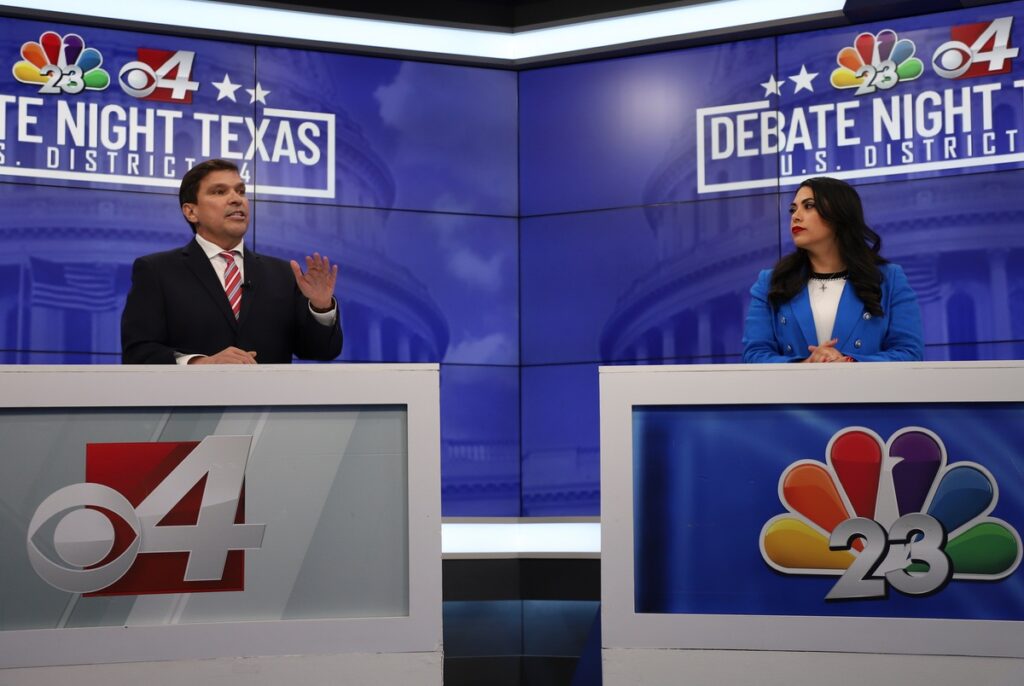 Vicente Gonzalez and Mayra Flores clash in fiery South Texas congressional debate Vicente Gonzalez and Mayra Flores clash in fiery South Texas congressional debate