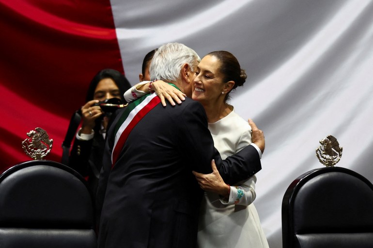 Claudia Sheinbaum sworn in as Mexico’s first female president Claudia Sheinbaum sworn in as Mexico’s first female president