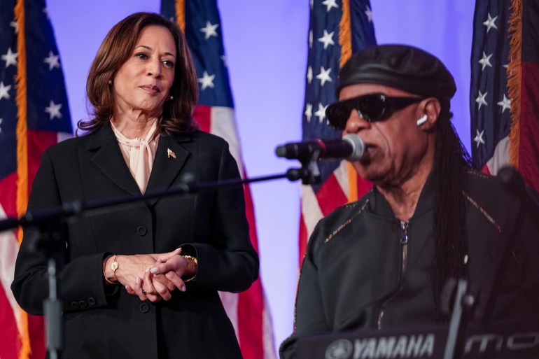 Trump visits McDonald’s as Harris speaks to churchgoers in swing state push Trump visits McDonald’s as Harris speaks to churchgoers in swing state push