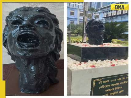 ‘The agony, the pain…’: Kolkata rape-murder victim’s sculpture placed at RG Kar, receives backlash on social media