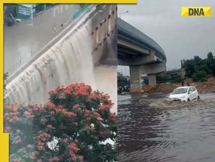Bengaluru rains: ‘Manyata Tech waterfalls,’ internet mocks city’s infra amid heavy rainfall Bengaluru rains: ‘Manyata Tech waterfalls,’ internet mocks city’s infra amid heavy rainfall
