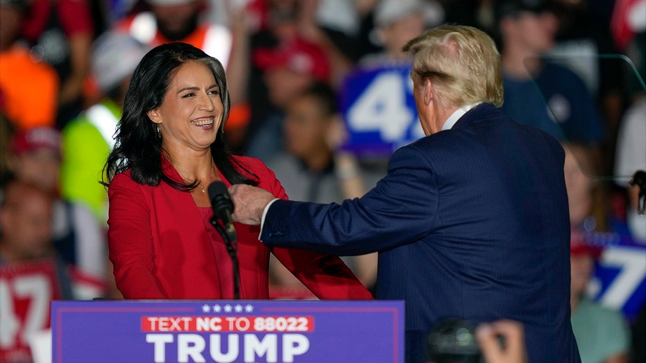 Tulsi Gabbard, former Democratic candidate for president, joins Republican party at Trump rally Tulsi Gabbard, former Democratic candidate for president, joins Republican party at Trump rally