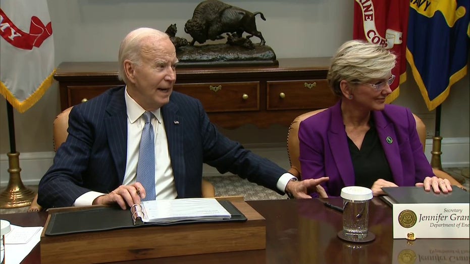 Biden calls VP Harris ‘president’ at hurricane briefing after being interrupted twice Biden calls VP Harris ‘president’ at hurricane briefing after being interrupted twice
