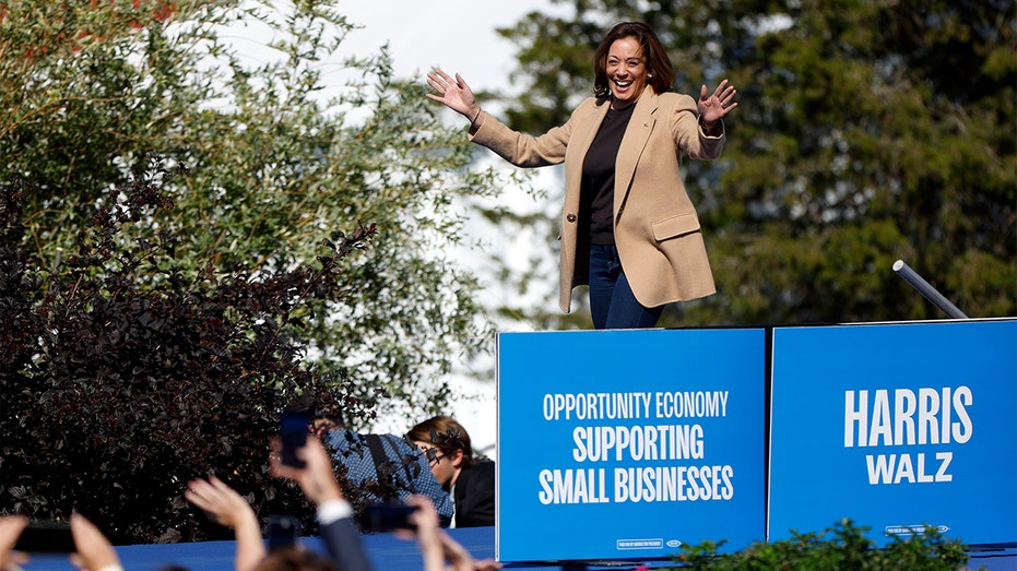 Harris touts her work on the economy, but what has she actually done for small businesses? Harris touts her work on the economy, but what has she actually done for small businesses?