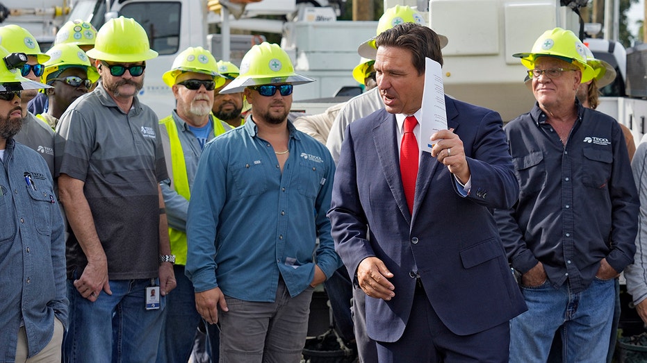 DeSantis fires back at Harris over hurricane response: ‘She has no role in this process’ DeSantis fires back at Harris over hurricane response: ‘She has no role in this process’