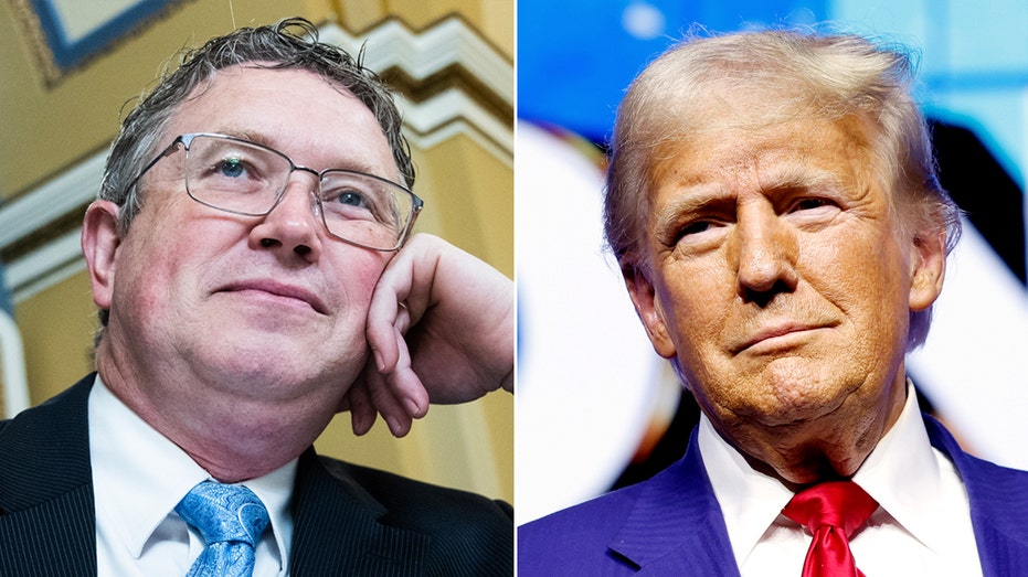 GOP Rep. Thomas Massie, once targeted by Trump, gives former president ‘full endorsement’ GOP Rep. Thomas Massie, once targeted by Trump, gives former president ‘full endorsement’