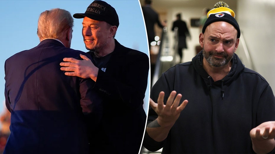 Fetterman issues warning to Democrats after Elon stumps for Trump in Pennsylvania Fetterman issues warning to Democrats after Elon stumps for Trump in Pennsylvania
