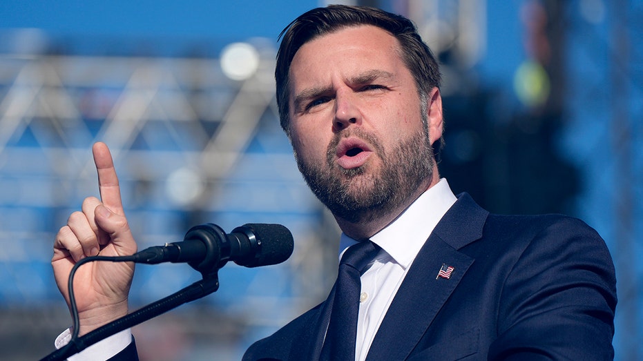 Vance gives full-throated support for Israel, has choice words for Biden-Harris at Oct 7 memorial rally Vance gives full-throated support for Israel, has choice words for Biden-Harris at Oct 7 memorial rally