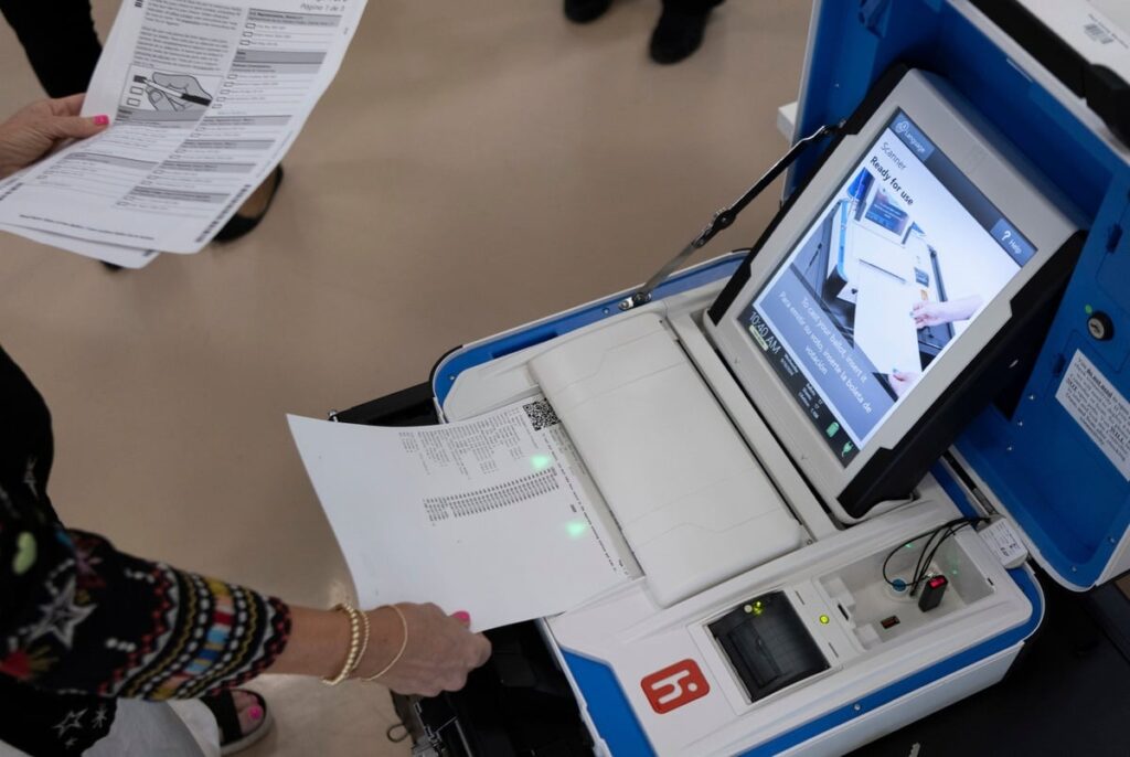 Dan Patrick debunks claims about Texas voting machines switching votes Dan Patrick debunks claims about Texas voting machines switching votes
