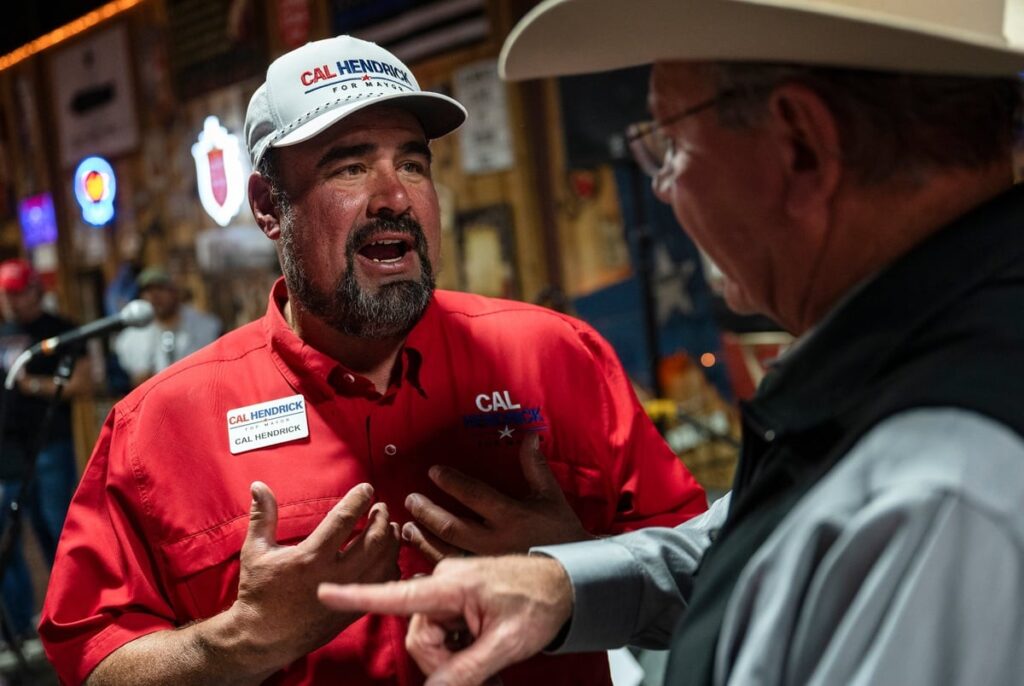 Cal Hendrick wins Odessa mayor’s race, beating incumbent who focused on faith Cal Hendrick wins Odessa mayor’s race, beating incumbent who focused on faith