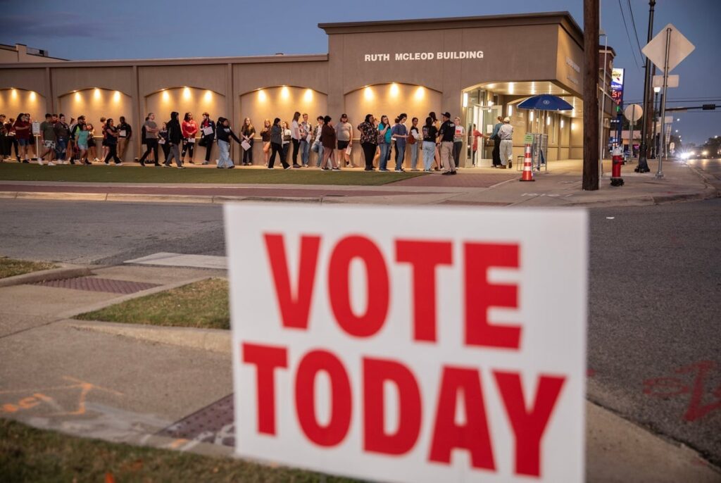 Following a year of partisan fights, Election Day runs smoothly across Texas Following a year of partisan fights, Election Day runs smoothly across Texas