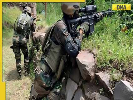Jammu and Kashmir: 2 terrorists killed in encounter with security forces in Anantnag Jammu and Kashmir: 2 terrorists killed in encounter with security forces in Anantnag