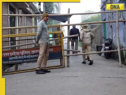 Uttar Pradesh: Sambhal remains tense over mosque survey, security personnel deployed, internet shutdown to continue Uttar Pradesh: Sambhal remains tense over mosque survey, security personnel deployed, internet shutdown to continue