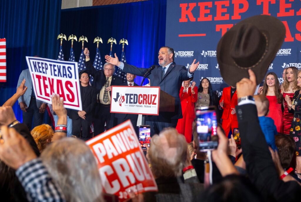 U.S. Sen. Ted Cruz declares victory over Democrat Colin Allred U.S. Sen. Ted Cruz declares victory over Democrat Colin Allred