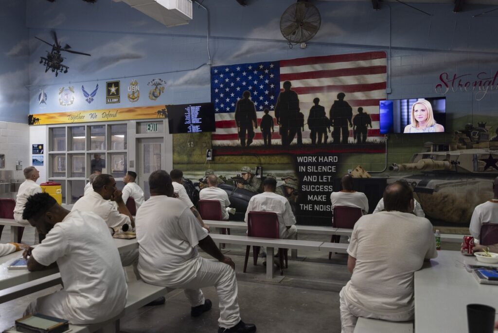 Handshakes, murals and ministry: A reopened Texas prison focuses on rehabilitation