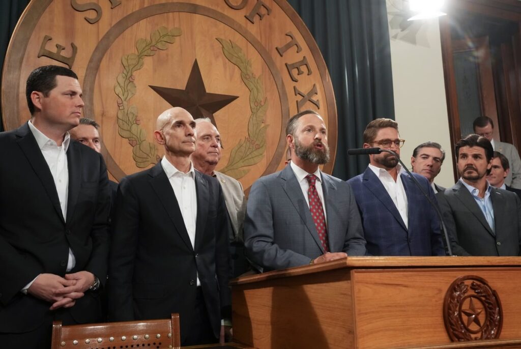 Texas GOP threatens House members who support Dustin Burrows in speaker race with attack mailers Texas GOP threatens House members who support Dustin Burrows in speaker race with attack mailers