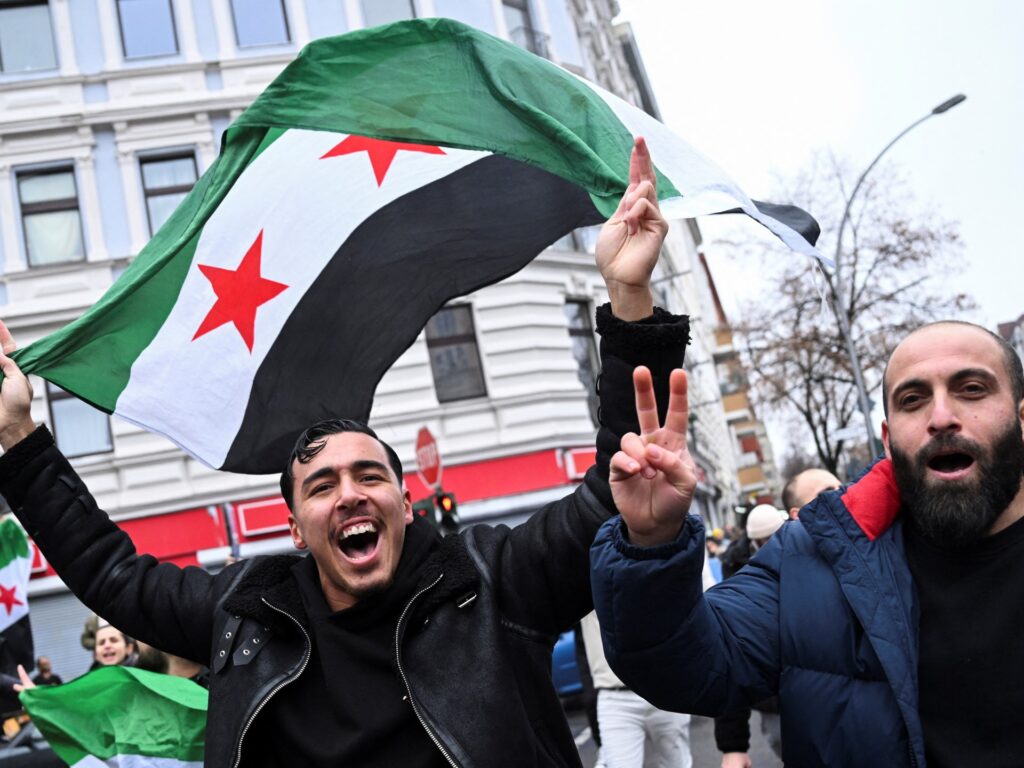 Syrians around the world celebrate the fall of Bashar al-Assad Syrians around the world celebrate the fall of Bashar al-Assad