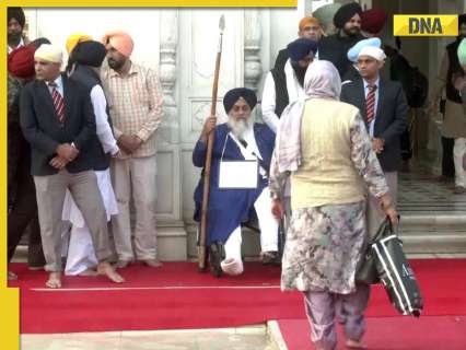 SAD President Sukhbir Singh Badal to wash utensils, clean shoes, bathrooms at Golden Temple, know why SAD President Sukhbir Singh Badal to wash utensils, clean shoes, bathrooms at Golden Temple, know why