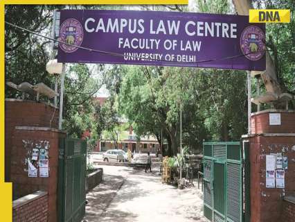 Students protest outside DU Law Faculty demanding extension of exams; blocked dean escorted by police Students protest outside DU Law Faculty demanding extension of exams; blocked dean escorted by police