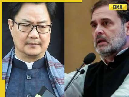‘Have you learnt Karate to beat up MPs?’: Kiren Rijiju to Rahul Gandhi after BJP MP blames LoP for injury ‘Have you learnt Karate to beat up MPs?’: Kiren Rijiju to Rahul Gandhi after BJP MP blames LoP for injury