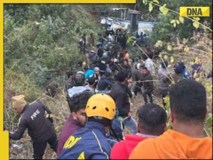 Uttarakhand: Four killed, several injured after bus falls into gorge in Nainital Uttarakhand: Four killed, several injured after bus falls into gorge in Nainital