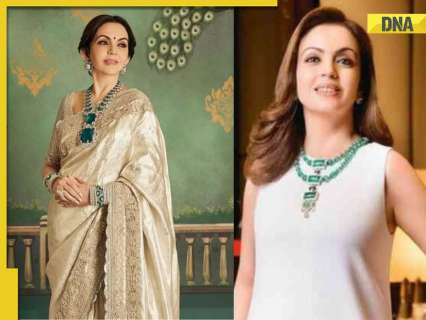 Why Mukesh Ambani’s wife Nita Ambani often wears green gemstone? Reason is… Why Mukesh Ambani’s wife Nita Ambani often wears green gemstone? Reason is…