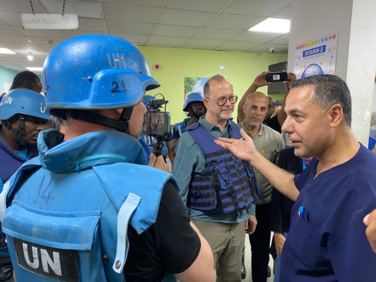 Gaza hospitals on ‘brink of total collapse’ from Israel attacks: UN Gaza hospitals on ‘brink of total collapse’ from Israel attacks: UN