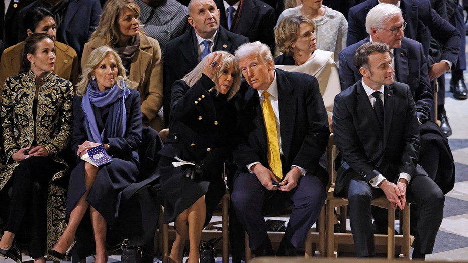 Trump, Jill Biden attend Notre Dame reopening in France with world leaders Trump, Jill Biden attend Notre Dame reopening in France with world leaders