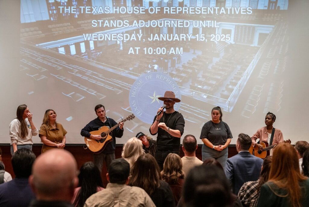 Texas GOP chair denies church-state separation as lawmakers, pastors prep for ‘spiritual battle’ Texas GOP chair denies church-state separation as lawmakers, pastors prep for ‘spiritual battle’