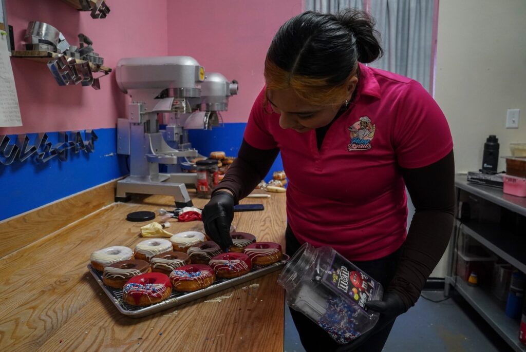 A Rio Grande Valley doughnut shop was on the verge of closing. Then Donald Trump won reelection. A Rio Grande Valley doughnut shop was on the verge of closing. Then Donald Trump won reelection.