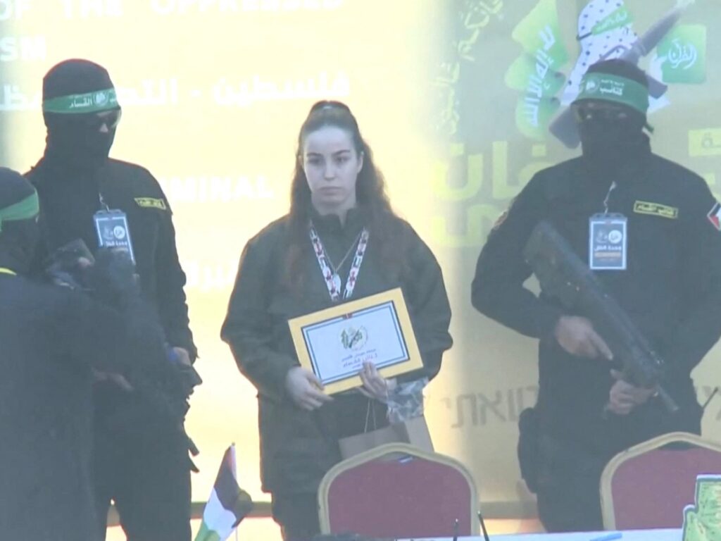 Israeli female soldier released in Gaza as part of ceasefire deal Israeli female soldier released in Gaza as part of ceasefire deal