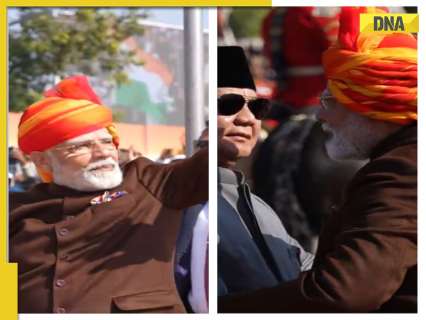 PM Modi’s vibrant multicoloured turban for 76th Republic Day celebrations is the talk of the town! PM Modi’s vibrant multicoloured turban for 76th Republic Day celebrations is the talk of the town!