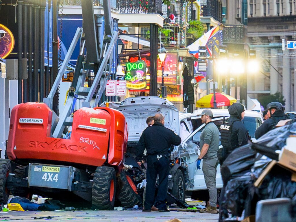 Truck ramming attack kills at least 10 people in New Orleans Truck ramming attack kills at least 10 people in New Orleans