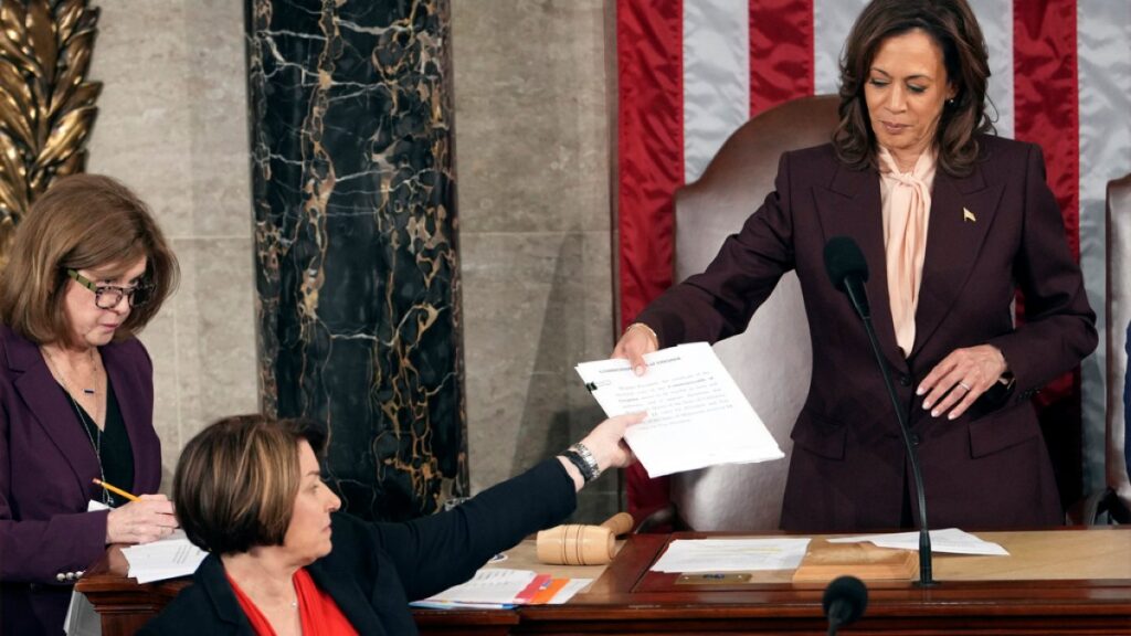 US Congress certifies Donald Trump’s victory in 2024 presidential election US Congress certifies Donald Trump’s victory in 2024 presidential election