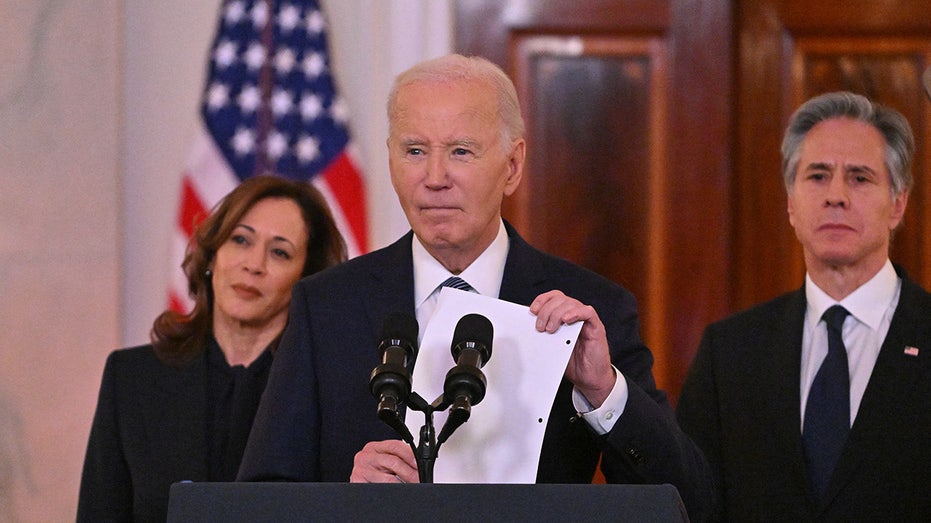 Biden balks when asked if Trump deserves credit for Israel-Hamas cease-fire deal: ‘Is that a joke?’ Biden balks when asked if Trump deserves credit for Israel-Hamas cease-fire deal: ‘Is that a joke?’