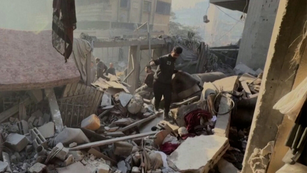 Israeli attack kills 13 members of a family in Gaza City Israeli attack kills 13 members of a family in Gaza City