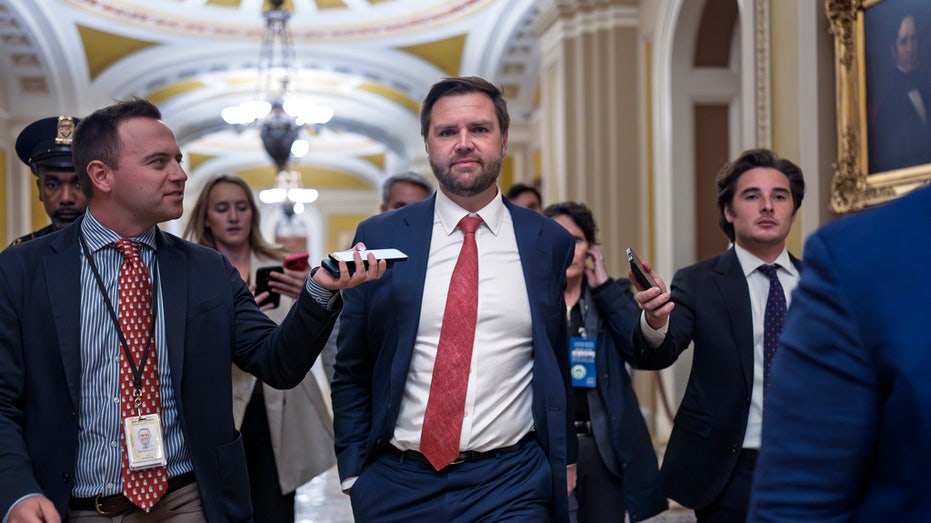 Vice President-elect Vance underwent minor surgery after Senate swearing in Vice President-elect Vance underwent minor surgery after Senate swearing in
