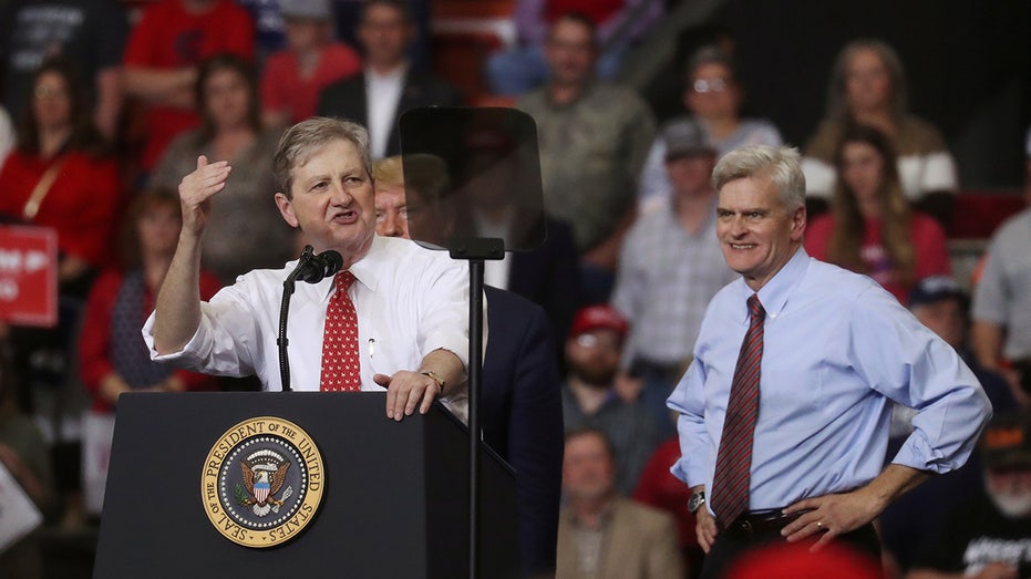 Mike Johnson gets public GOP Senate support ahead of tight House speaker vote Mike Johnson gets public GOP Senate support ahead of tight House speaker vote