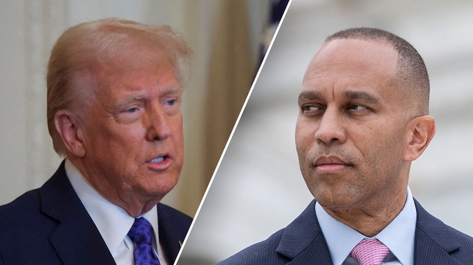 Dems dismiss calls for apology after Jeffries vows ‘fight’ against Trump agenda ‘in the streets’ Dems dismiss calls for apology after Jeffries vows ‘fight’ against Trump agenda ‘in the streets’
