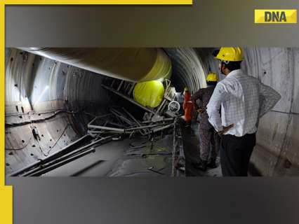 Telangana tunnel collapse update: Rescue operations for trapped workers in SLBC tunnel underway Telangana tunnel collapse update: Rescue operations for trapped workers in SLBC tunnel underway