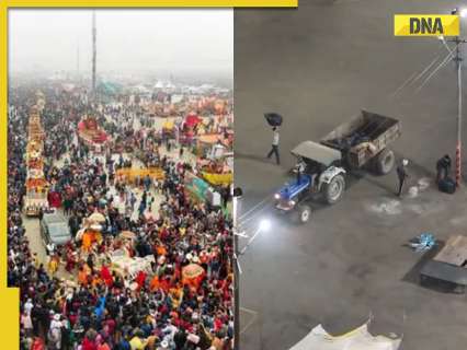 How Maha Kumbh space looks like now? WATCH How Maha Kumbh space looks like now? WATCH