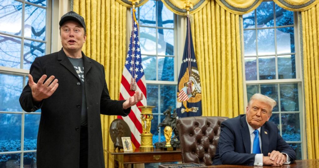 Trump, Musk lavish each other with praise as they defend cost-cutting drive Trump, Musk lavish each other with praise as they defend cost-cutting drive
