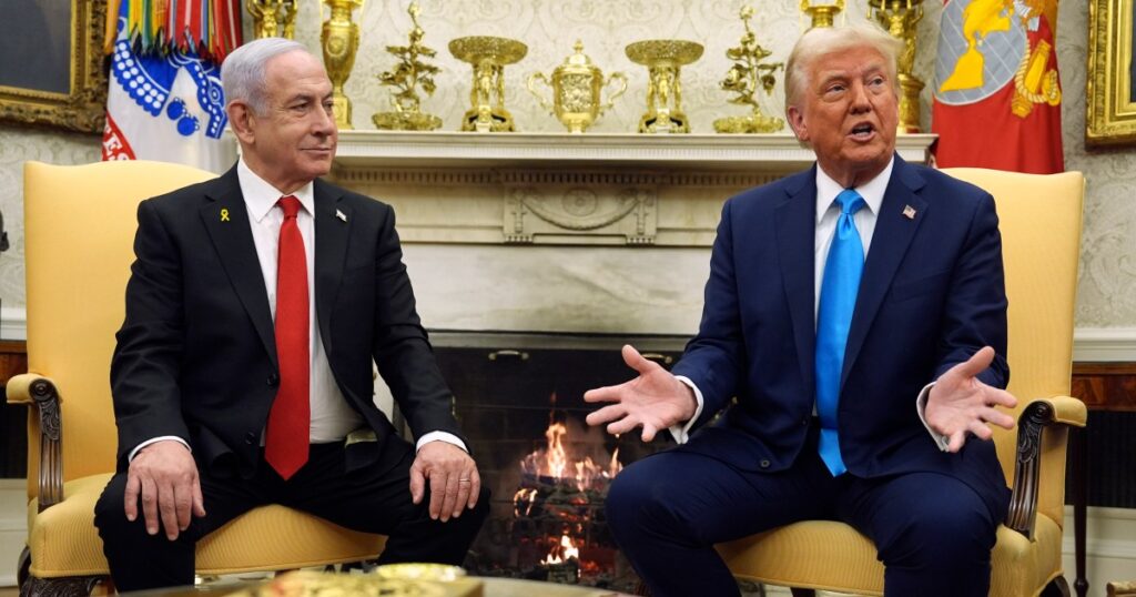 Donald Trump announces US aims to ‘take over’ Gaza during Netanyahu’s visit Donald Trump announces US aims to ‘take over’ Gaza during Netanyahu’s visit