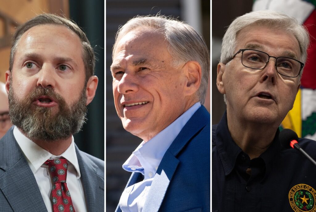 Burrows, Patrick and Abbott: Texas’ Big 3 have big plans and a wary new dynamic Burrows, Patrick and Abbott: Texas’ Big 3 have big plans and a wary new dynamic