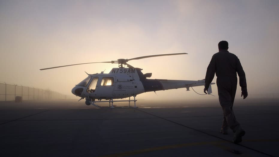DHS helicopter patrolling border struck three times by laser from Mexico DHS helicopter patrolling border struck three times by laser from Mexico