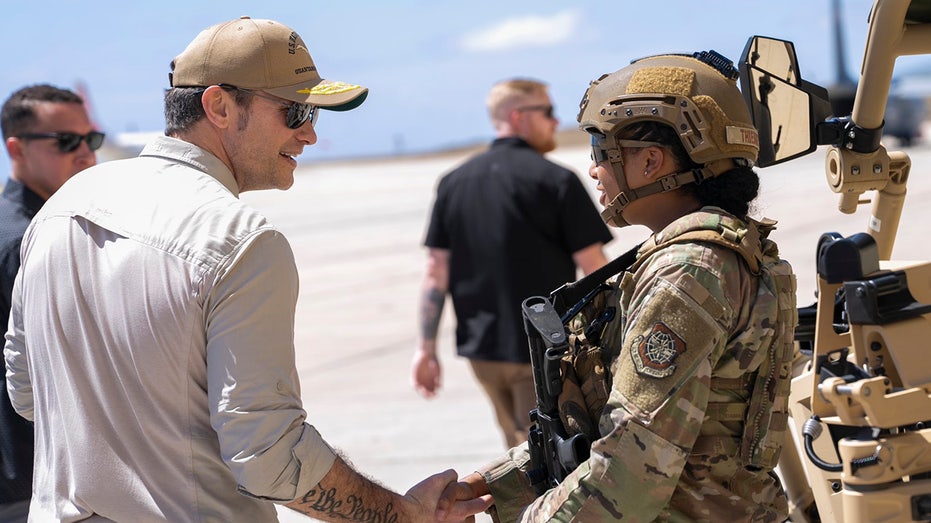 Defense Secretary Pete Hegseth arrives at Guantanamo Bay, calls it ‘front lines of the war’ on southern border Defense Secretary Pete Hegseth arrives at Guantanamo Bay, calls it ‘front lines of the war’ on southern border