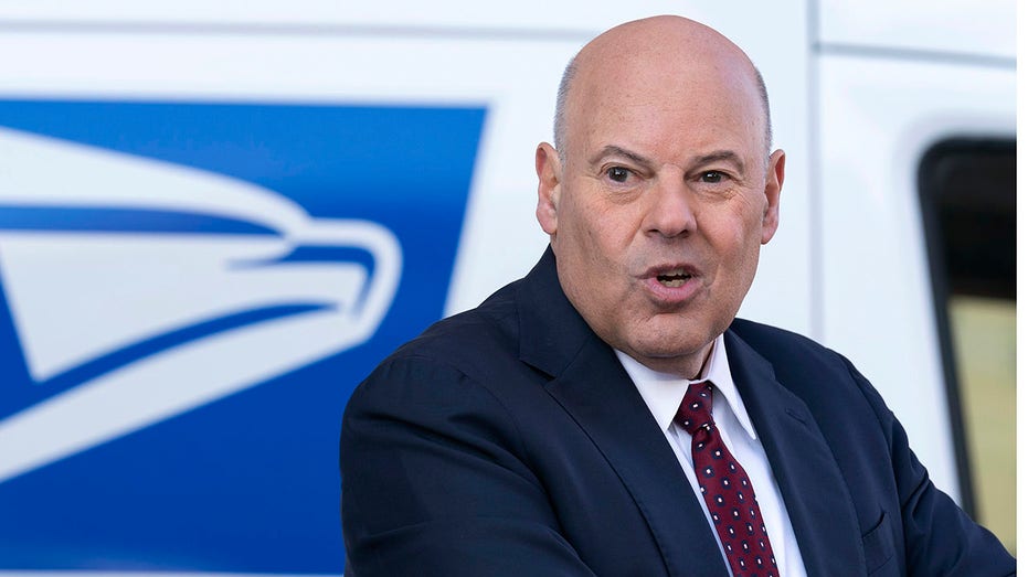Postmaster General Louis DeJoy stepping down amid US Postal Service financial turmoil Postmaster General Louis DeJoy stepping down amid US Postal Service financial turmoil