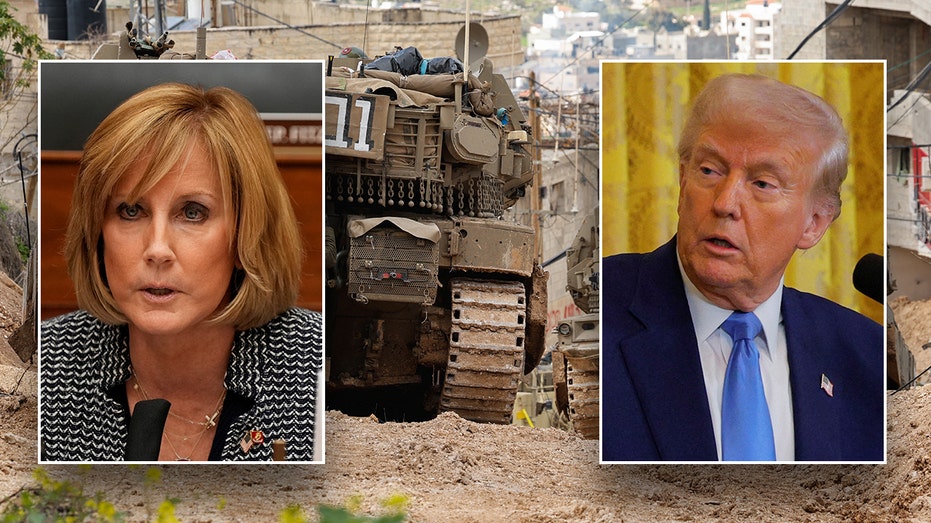 GOP lawmakers push Trump to recognize West Bank as Israeli territory GOP lawmakers push Trump to recognize West Bank as Israeli territory