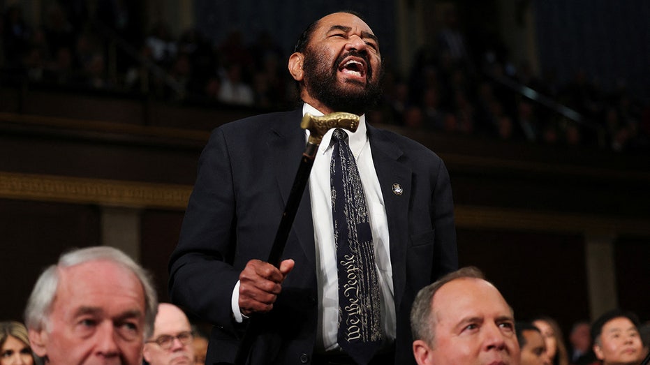 Democrat removed from House chamber after disrupting Trump’s speech to Congress: ‘Take your seat’ Democrat removed from House chamber after disrupting Trump’s speech to Congress: ‘Take your seat’