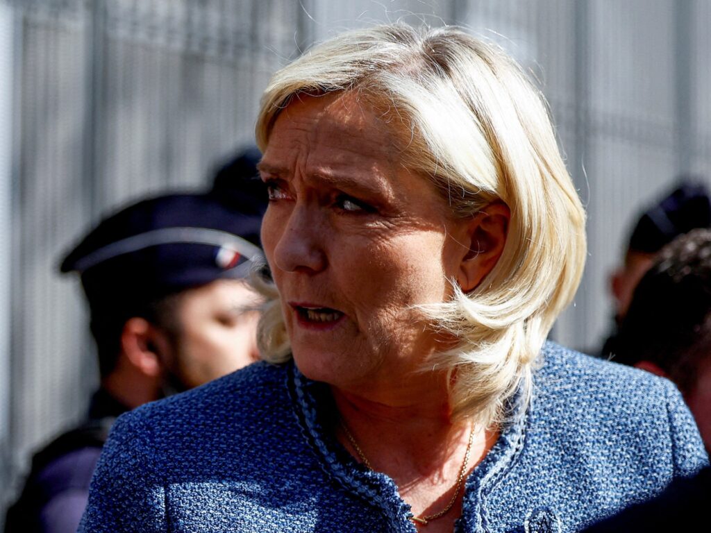 France’s far-right Marine Le Pen banned from 2027 presidential election